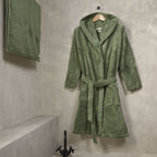 Μπουρνούζι Αιγαίον Νua Cotton 320gsm S-Μ Pine